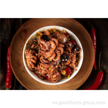 Delicioso mariscos de alta calidad Octopus para bebés sazonados